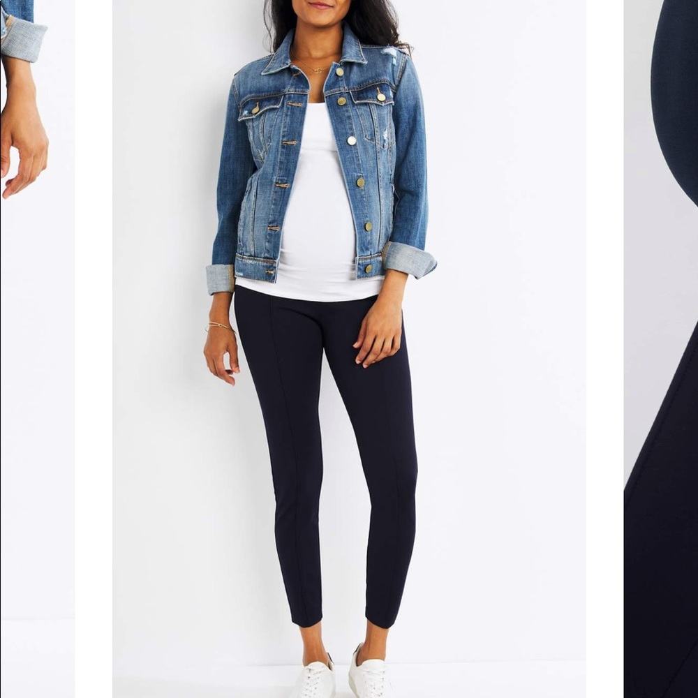 A Pea in the Pod skinny maternity pants!